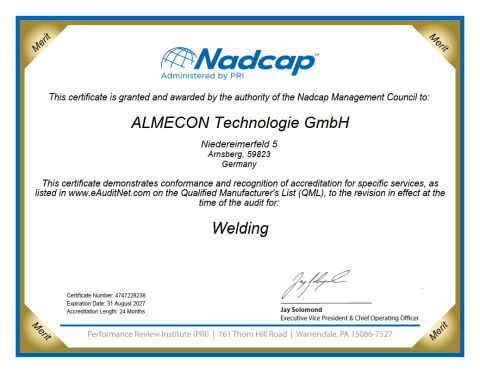 Nadcap Welding 