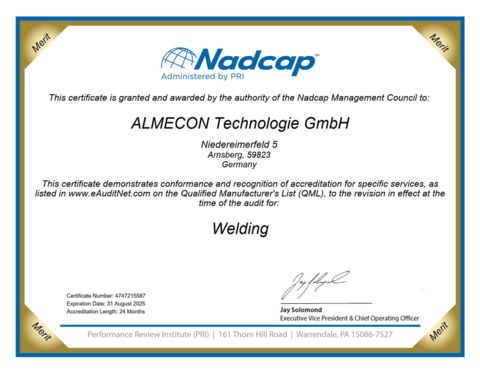 Nadcap Welding 